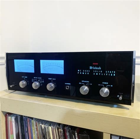 mcintosh 2505|mcintosh mc2505 review.